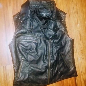 Leather vest